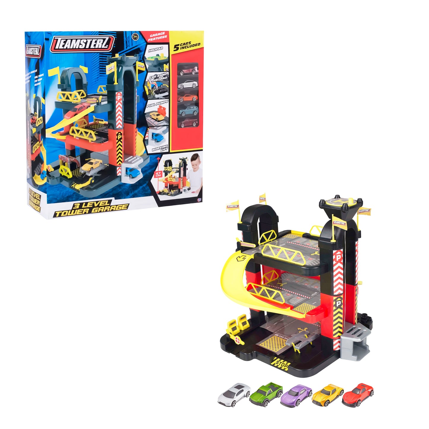 Pista - Garage - Carros