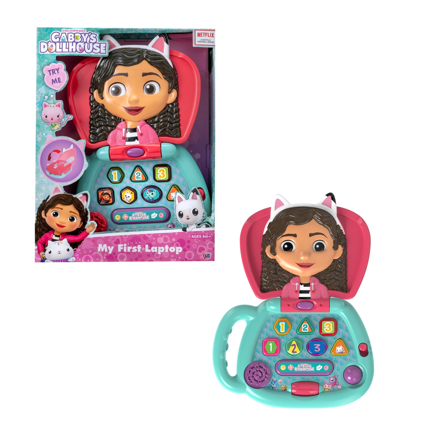 Computadora Portatil gabby dollhouse
