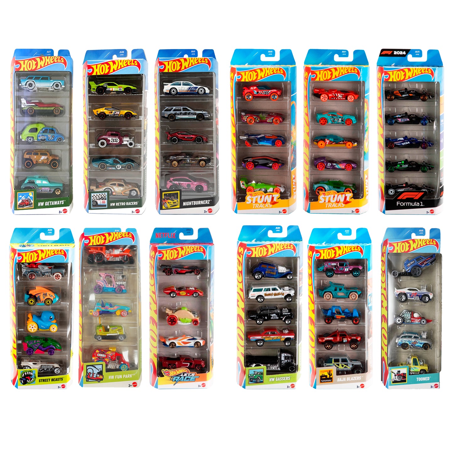 Carros Hot Wheels 5 Pk
