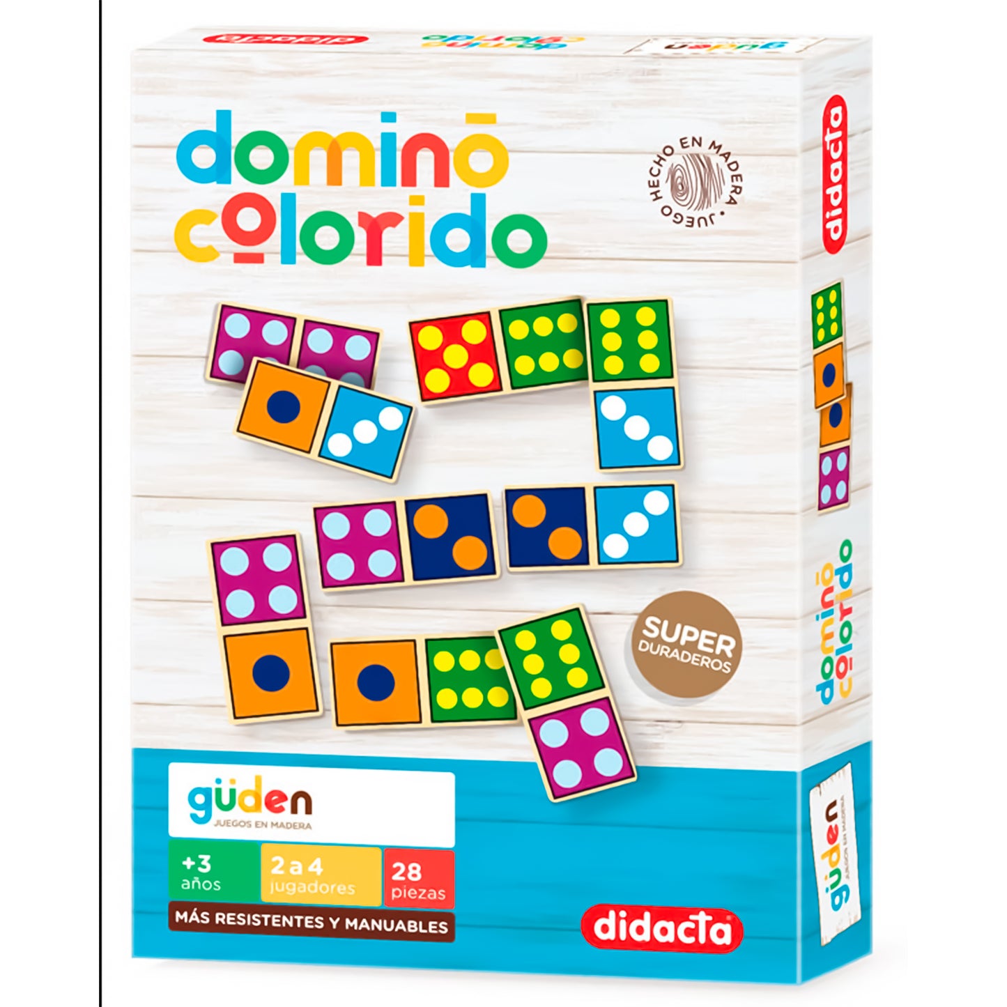 Juego de Mesa - Domino Colorido