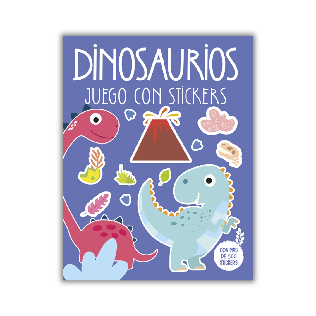 DINOSAURIOS - JUEGO CON STICKERS