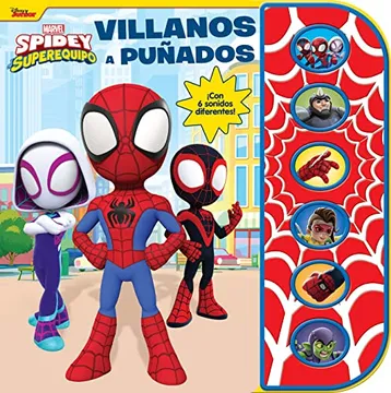 LIBRO DE TEXTURA Y SONIDO MARVELSPIDEY AL RESCATE