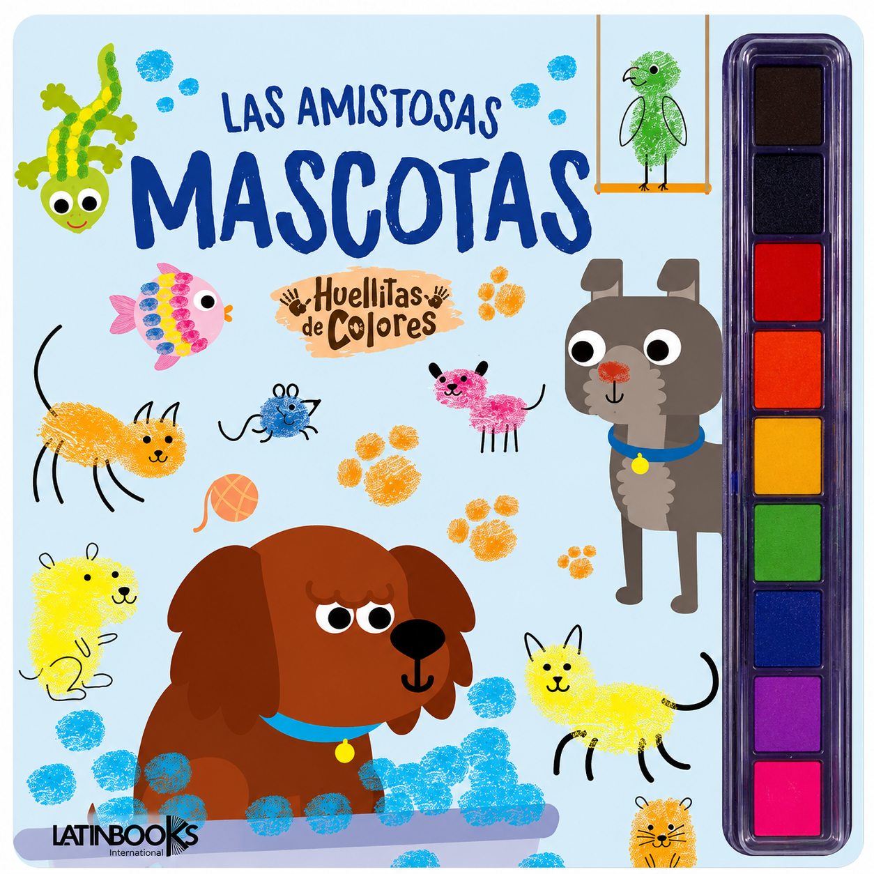 HUELLITAS DE COLOR - LAS AMISTOSAS MASCOTAS