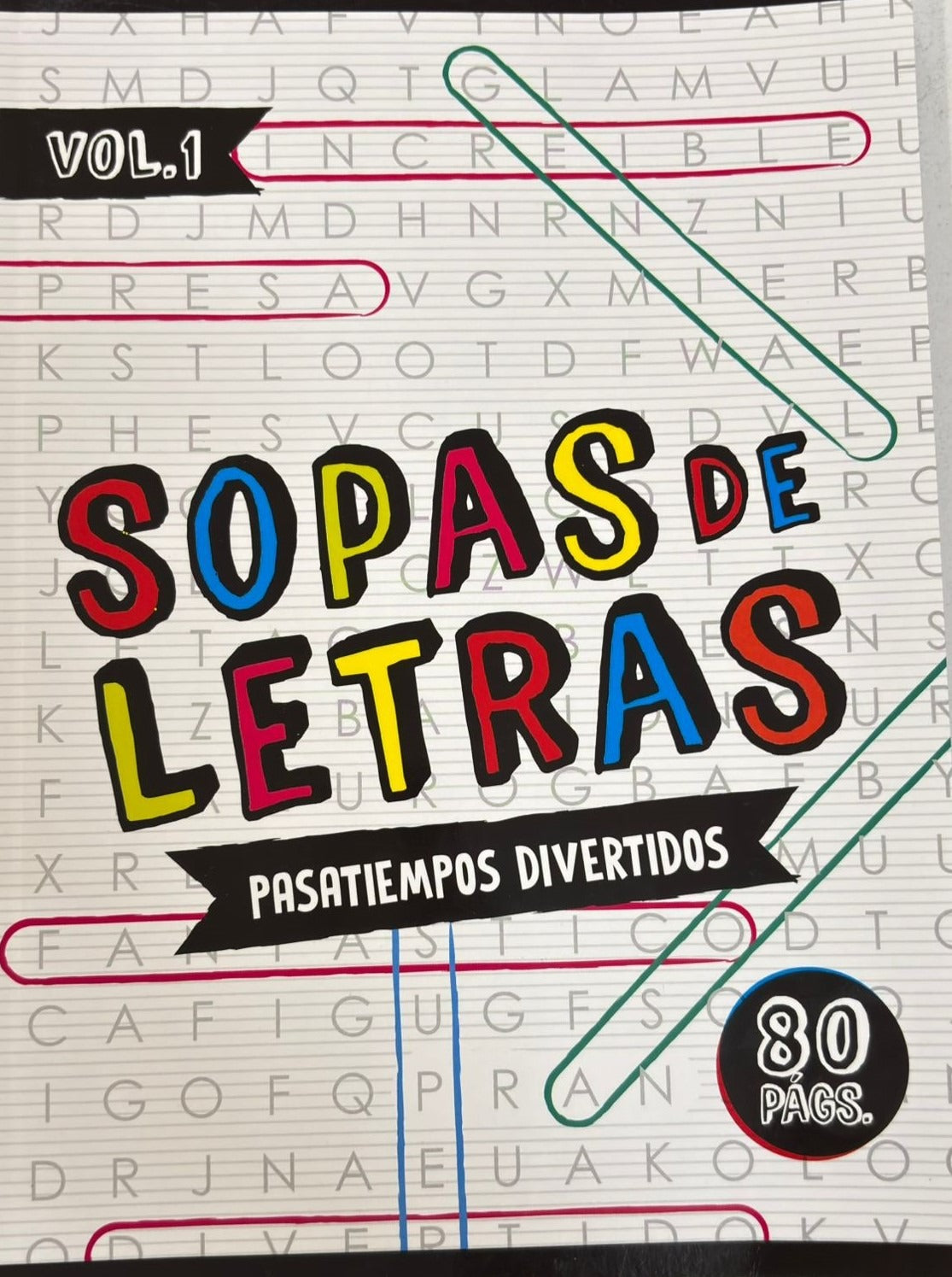 PASATIEMPOS DIVERTIDOS - SOPAS DE LETRAS VOL 1 (LADO B)