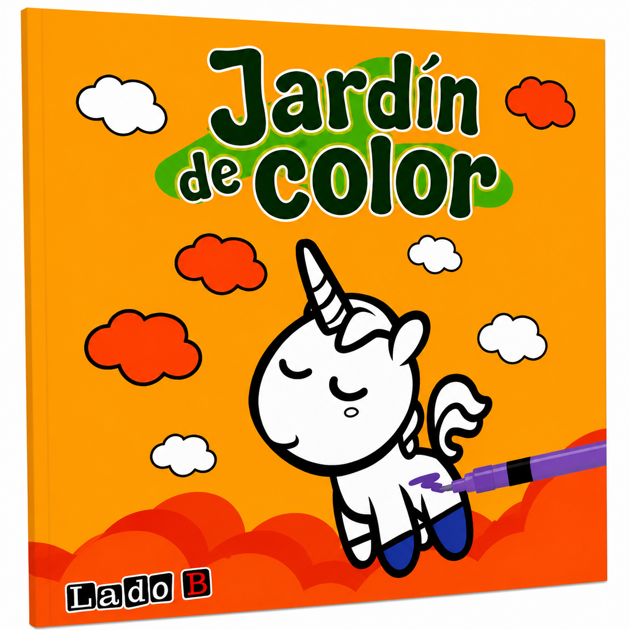 JARDIN DE COLOR 4 - AMARILLO (LADO B) - 9789915694092