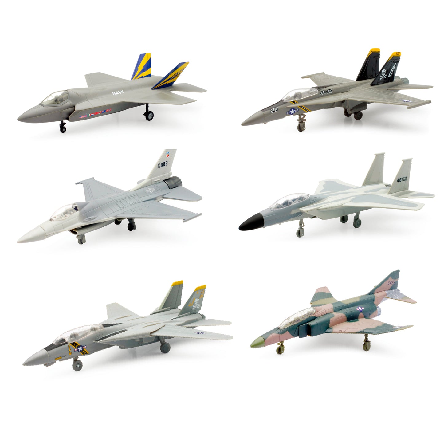 Set de Aviones de Combate