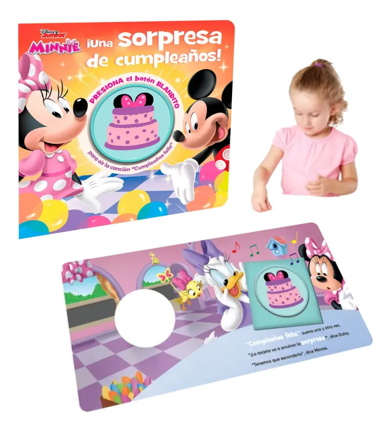 DISNEY JUNIOR UNA SORPRESA DE CUMPLEAÑOS MINNIE