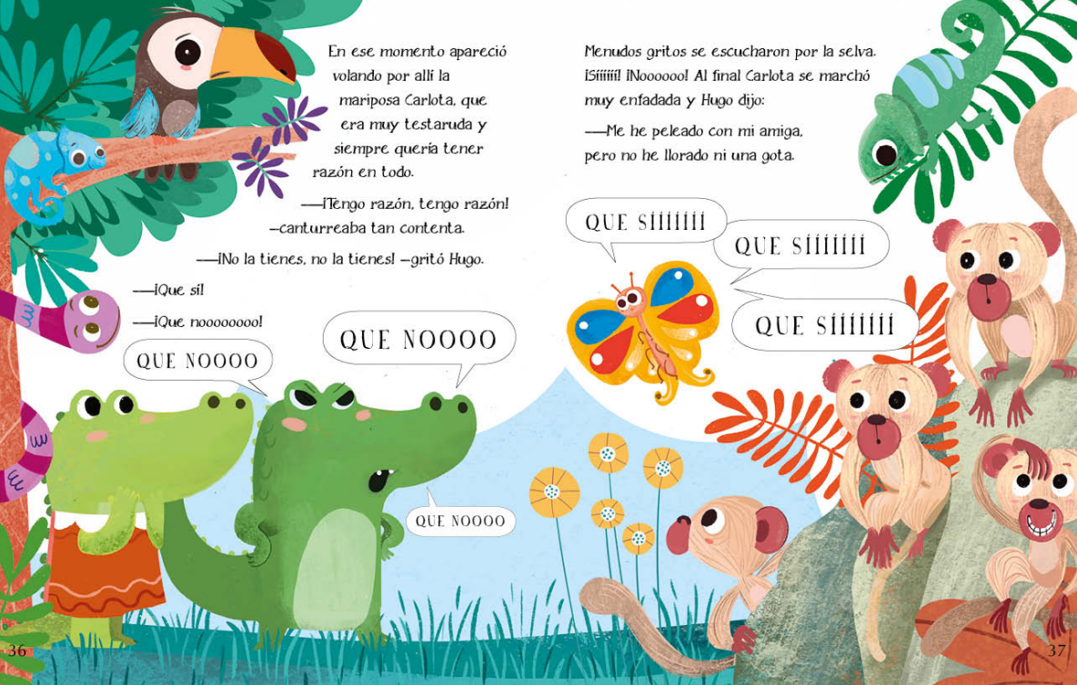 EL COCODRILO QUE NO SABIA LLORAR ABRAZOS