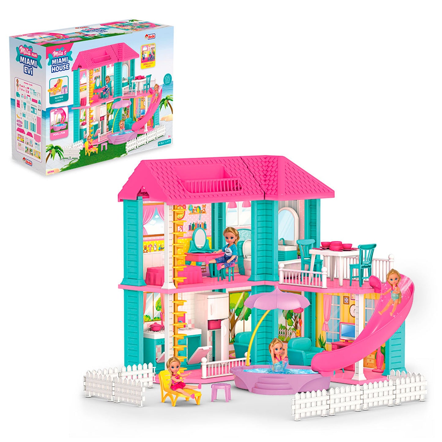 Casa de muñecas Milas P/Niñas