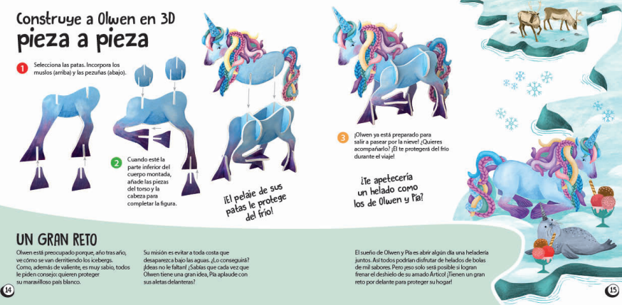 UNICORNIOS KIT DE CONSTRUCCION