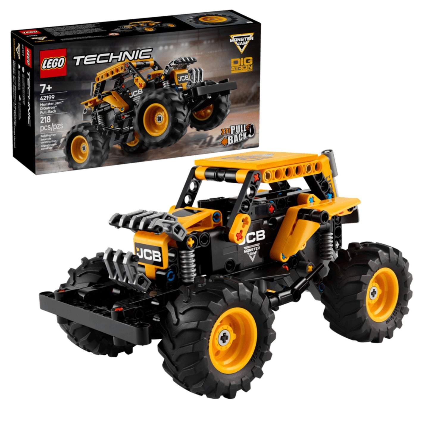 Monster Jam DIGatron Pull-Back