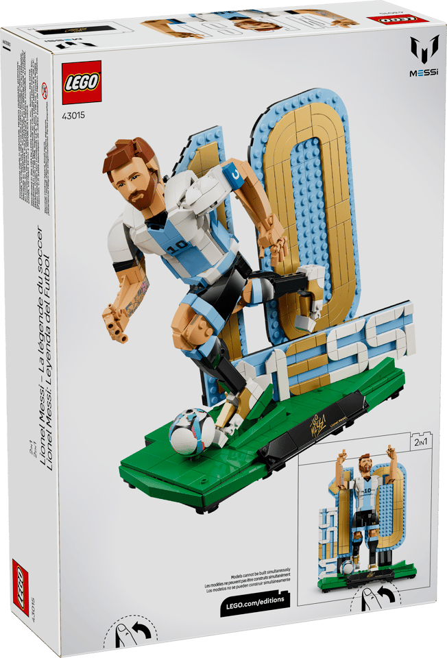 LEGO LIONEL MESSI LEYENDA