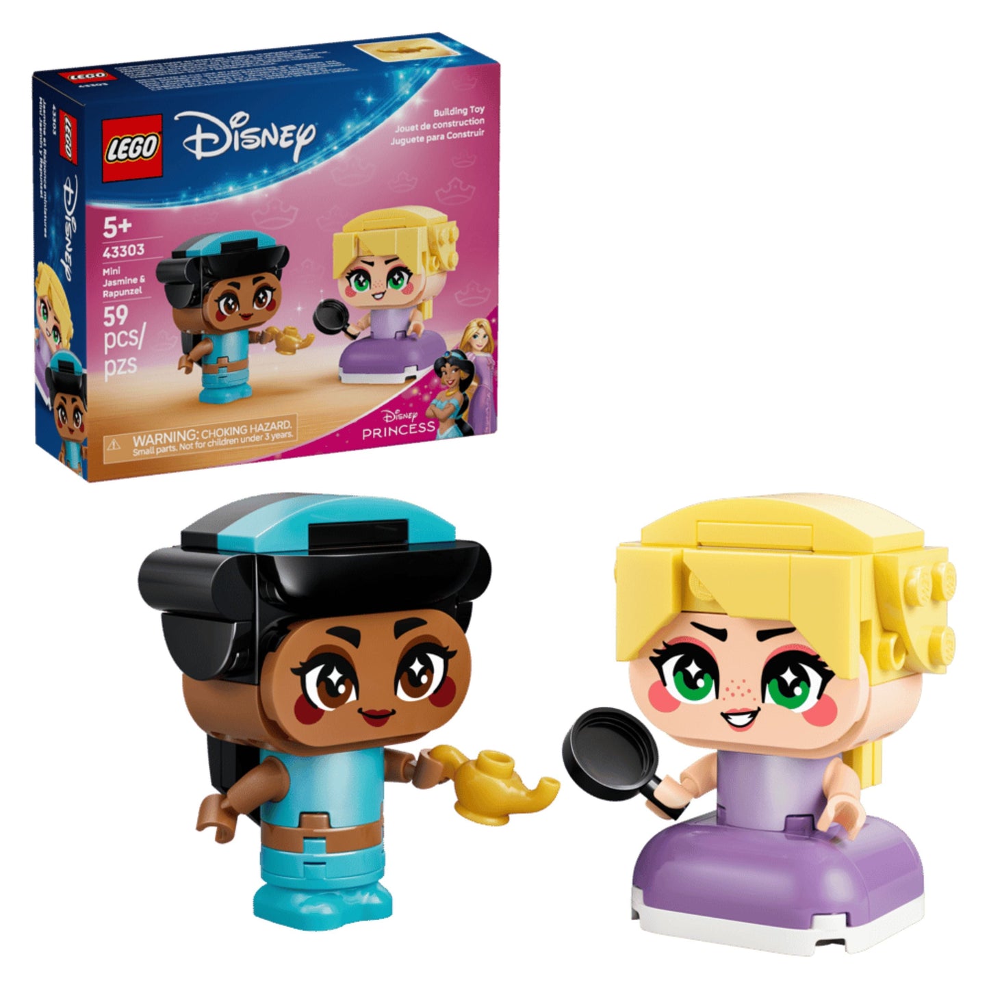 Mini Jasmine & Rapunzel