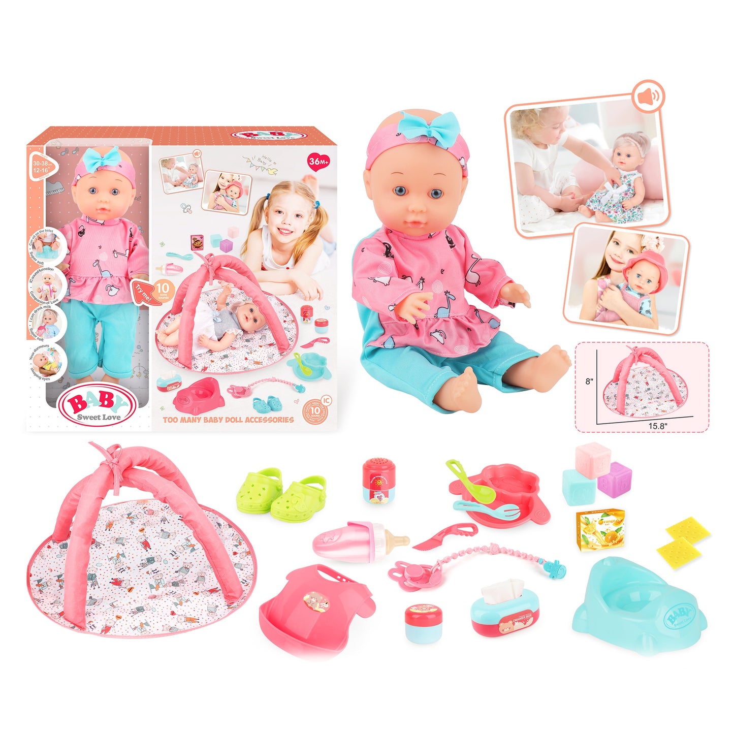 Muñeca y Accesorios