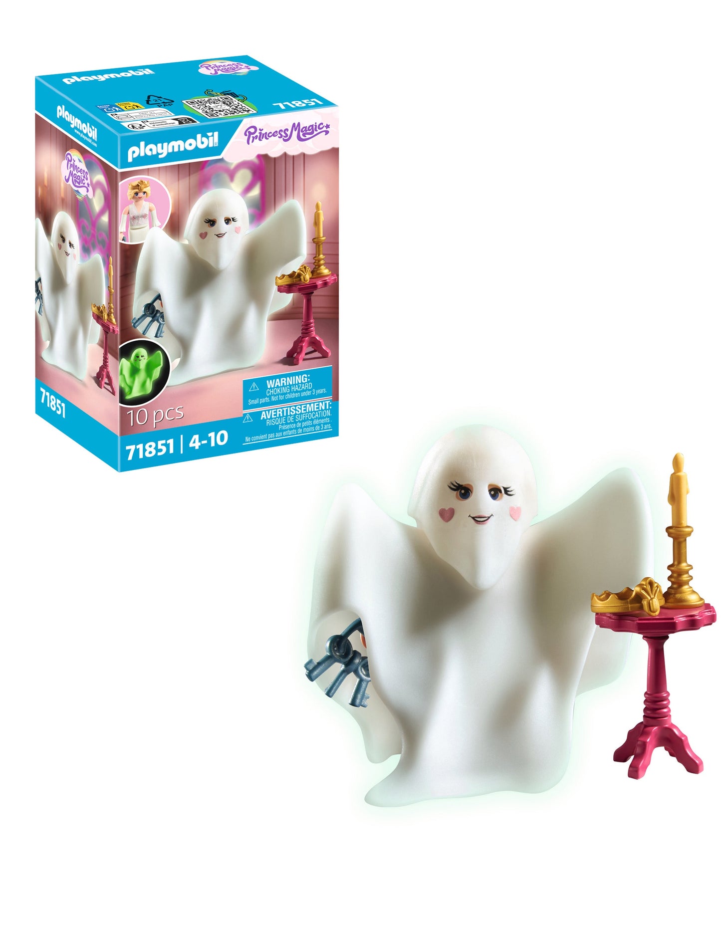 Princesa con Disfraz de Fantasma