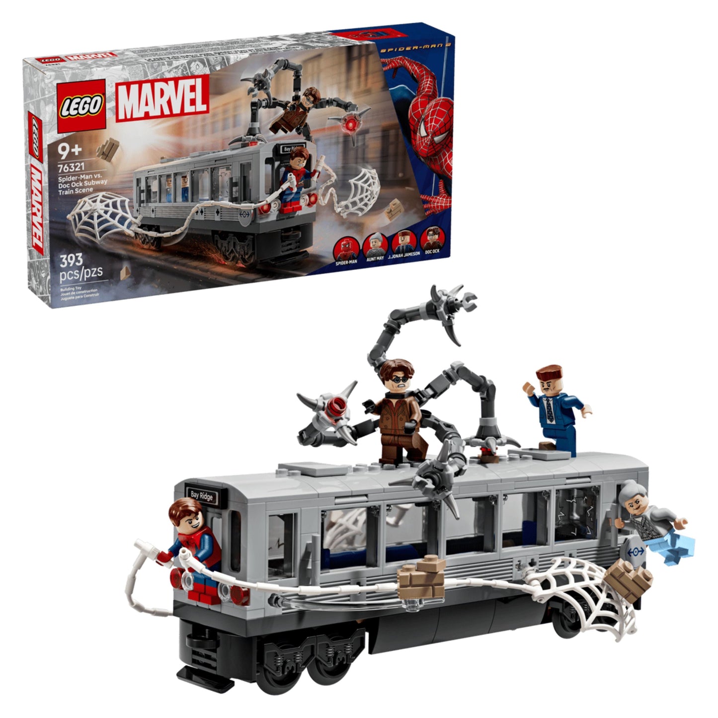 Spider-Man vs. Doc Ock Subway Train Scene