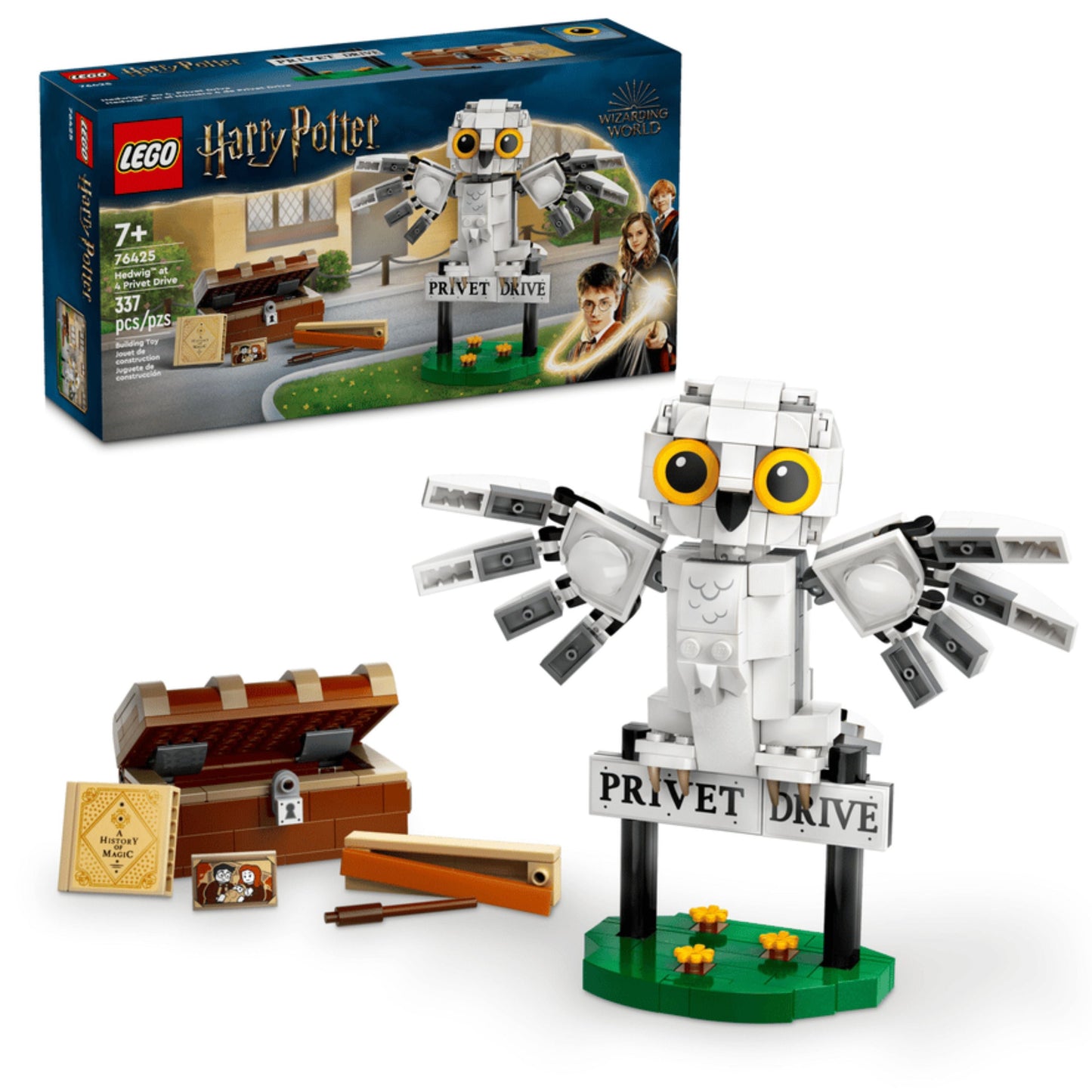 Hedwig at 4 Privet Drive
