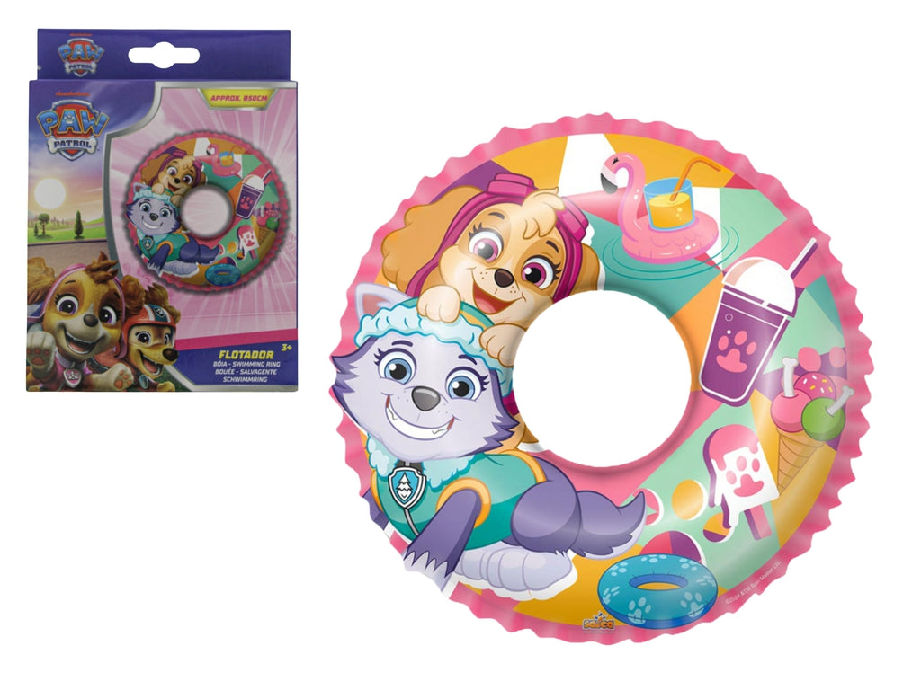 PAW PATROL FLOTADOR DE ARO INFLABLE 50CM