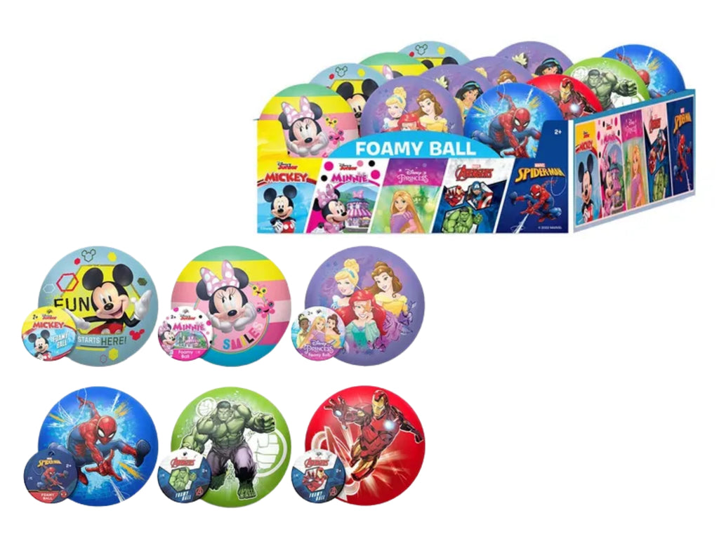 DISNEY BOLAS DE FOAM SURT