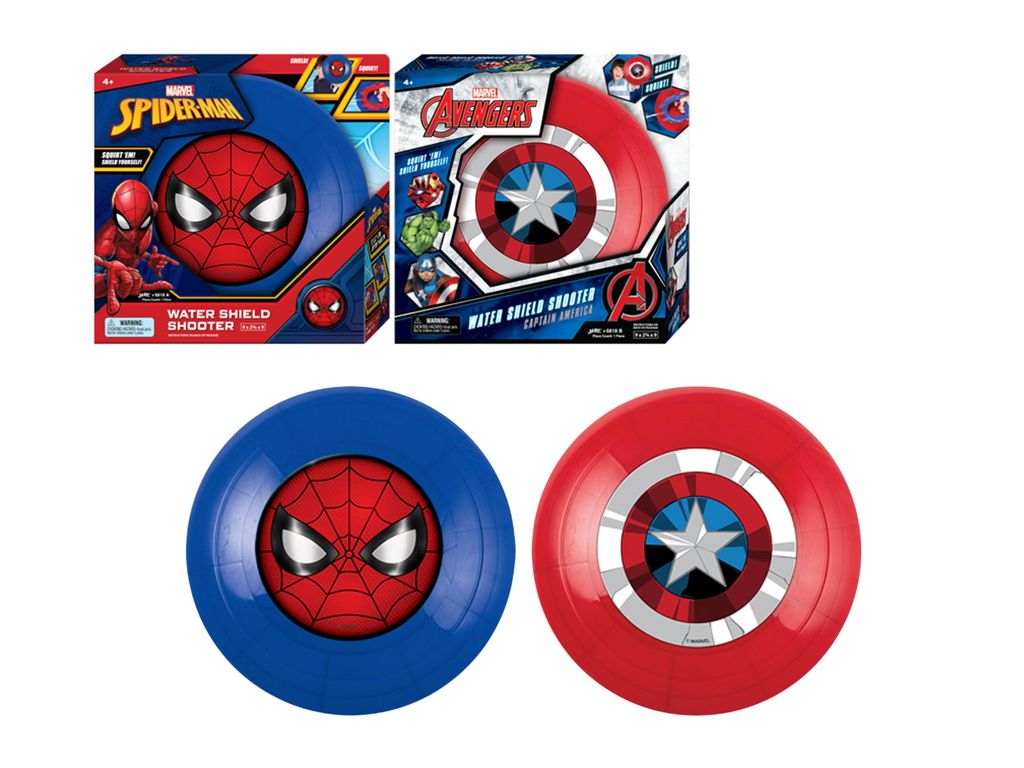 MARVEL ESCUDO LANZADOR DE AGUA SURT