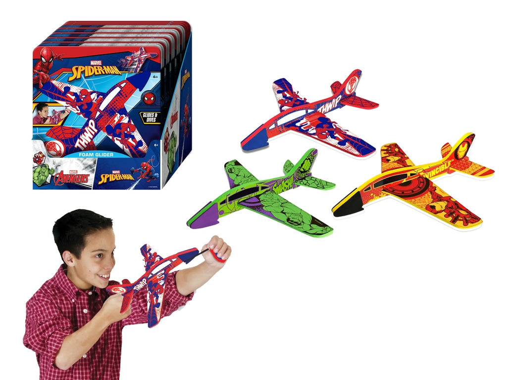 MARVEL AEROPLANO C/LANZADOR SURT.