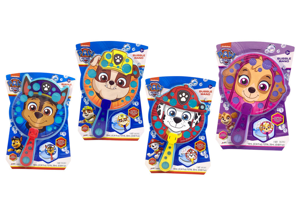 PAW PATROL ABANICO DE BURBUJAS SURT.