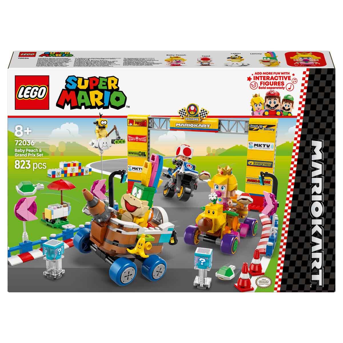 MARIO KART BABY PEACH GRAND PRIX SET