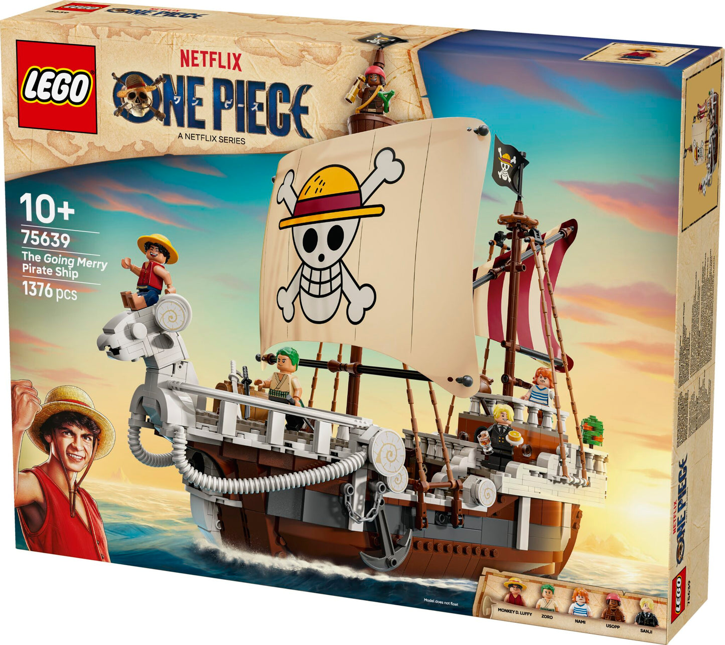 THE GOING MERRY PIRATE SHIP