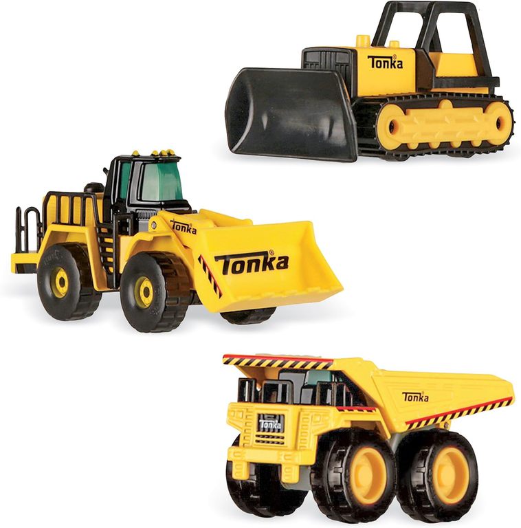 TONKA VEHICULO P/CONSTRUCCION 3PZAS