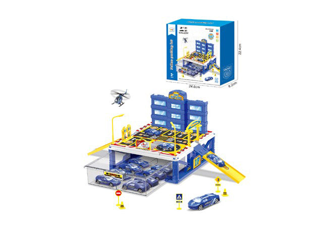 JGO D/ESTACION D/AUTOS RUEDAS LIBRES 25 PCS