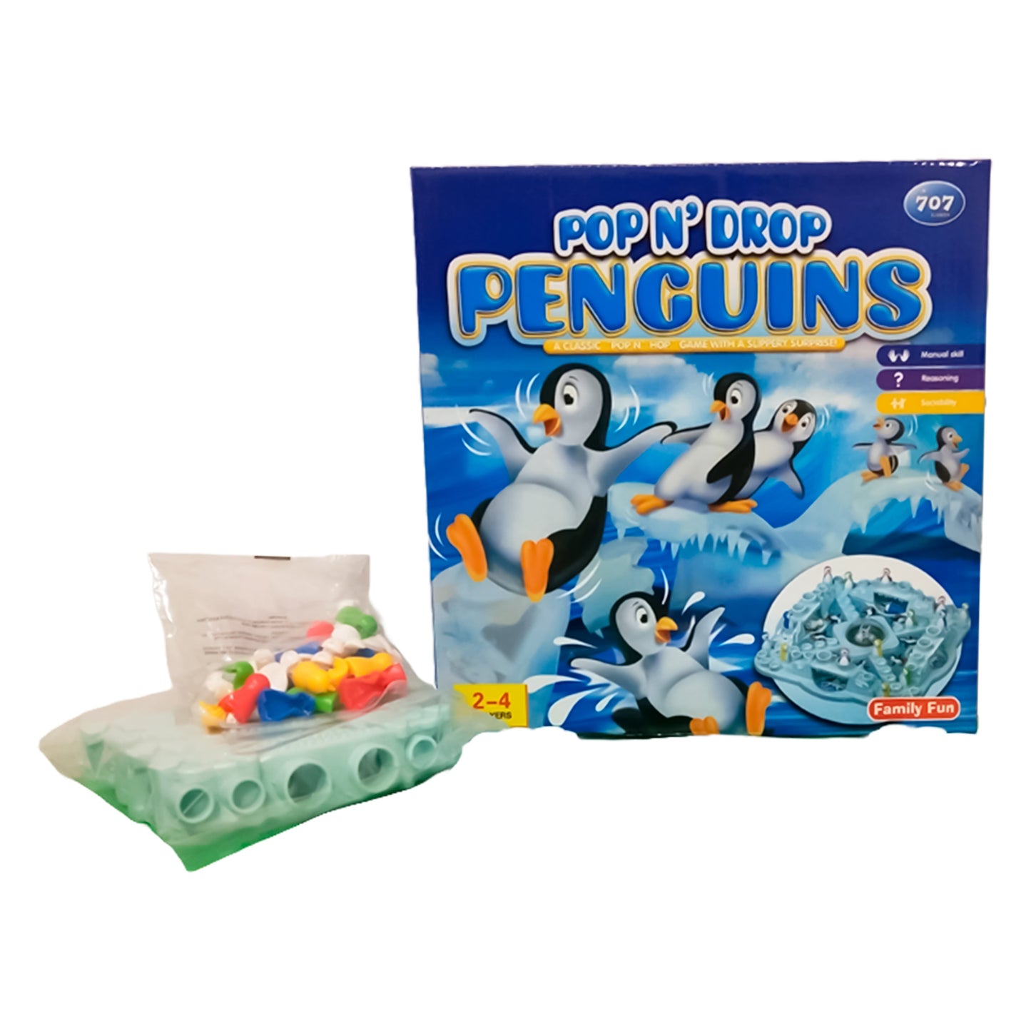 Juego de Mesa - Pop and Hop Penguin