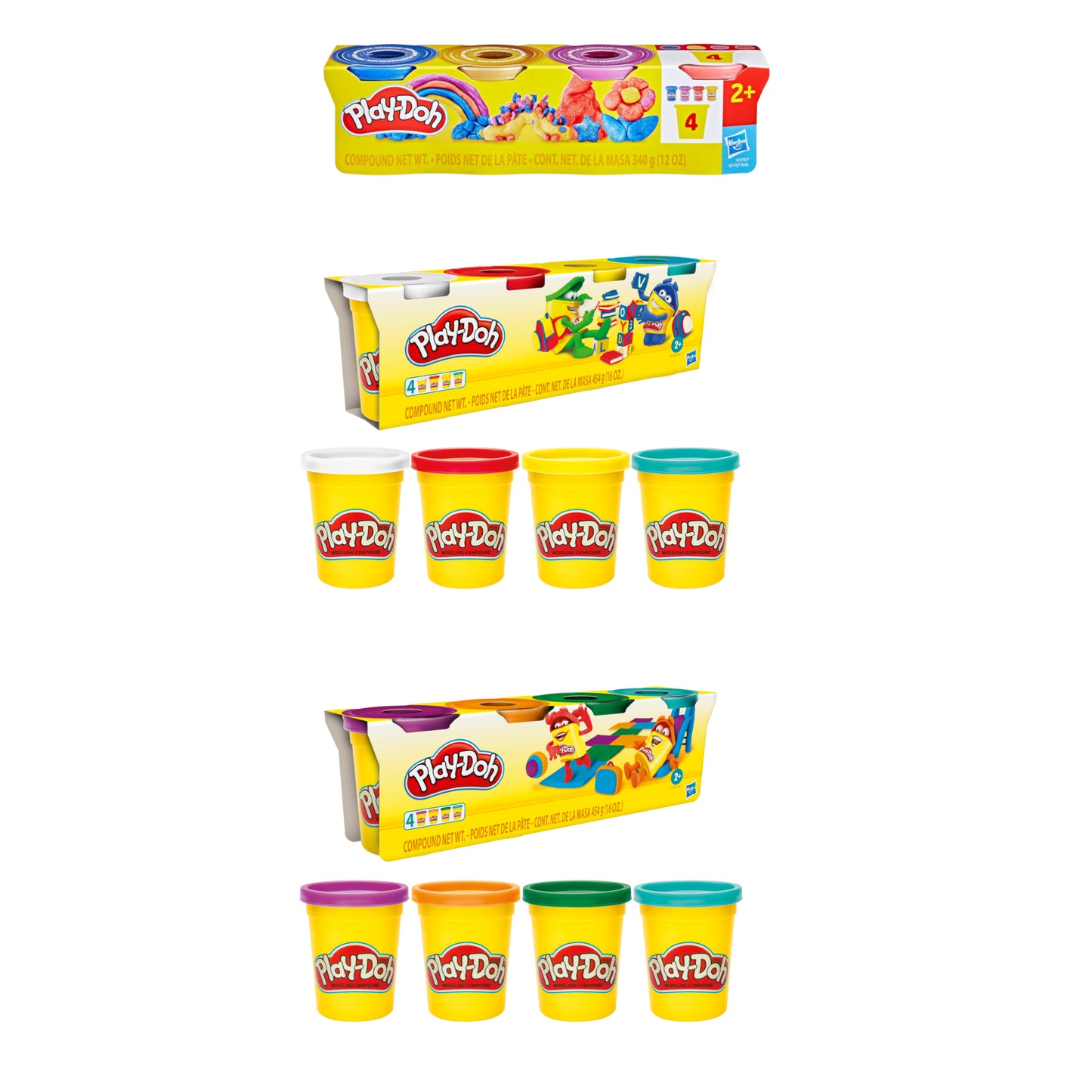 Play-Doh Masilla 4pk