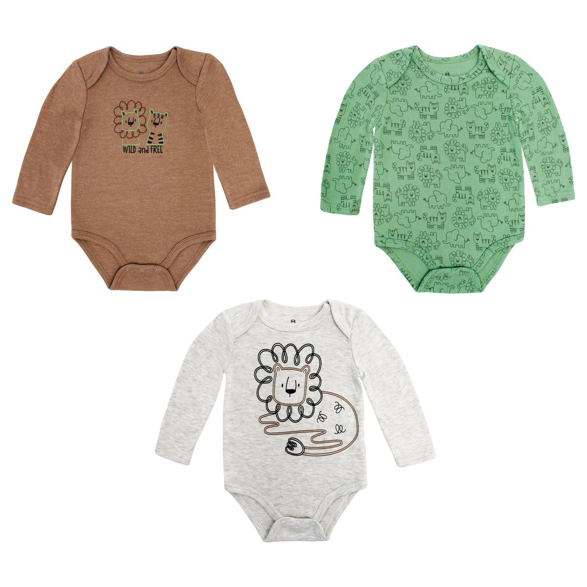Body M / Larga P/ Bebe 3pk