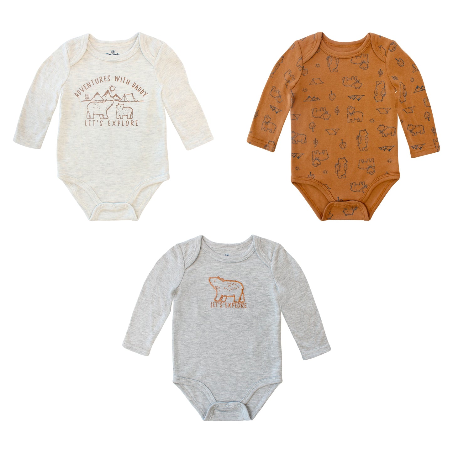 Body M / Larga P/ Bebe 3pk