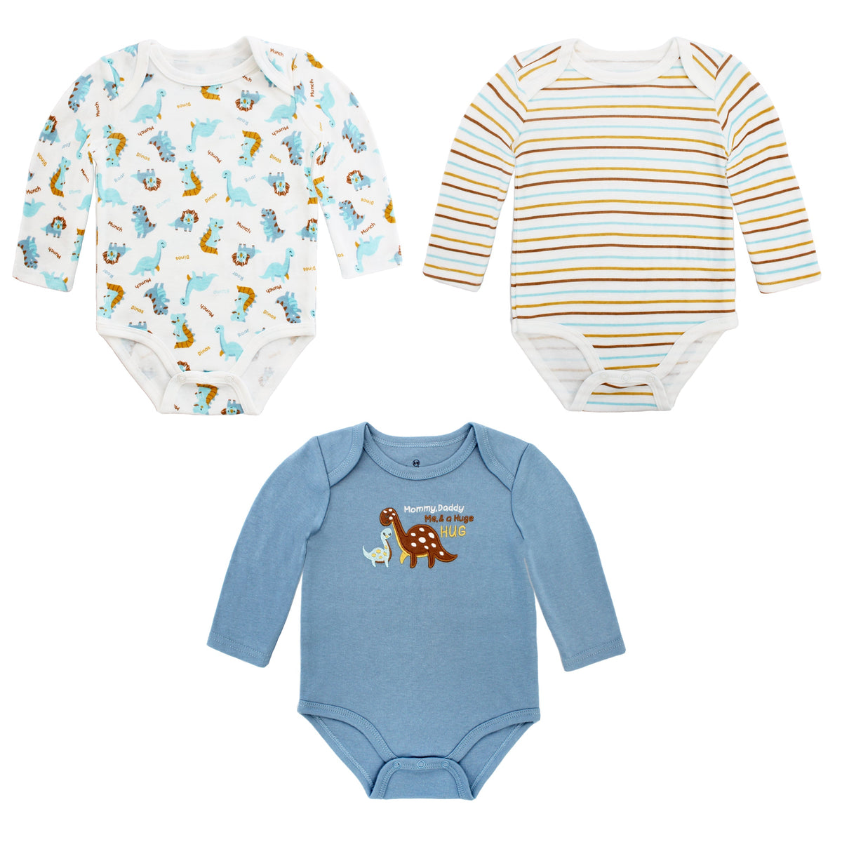 Body M/L P/Bebe 3pk