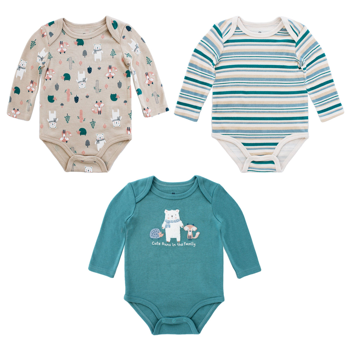Body M/L P/Bebe 3pk