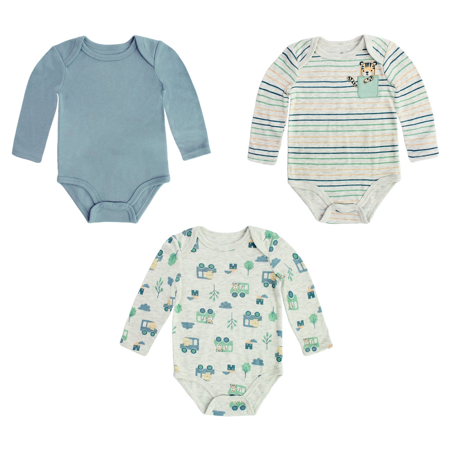 Body M/L P/Bebe 3pk