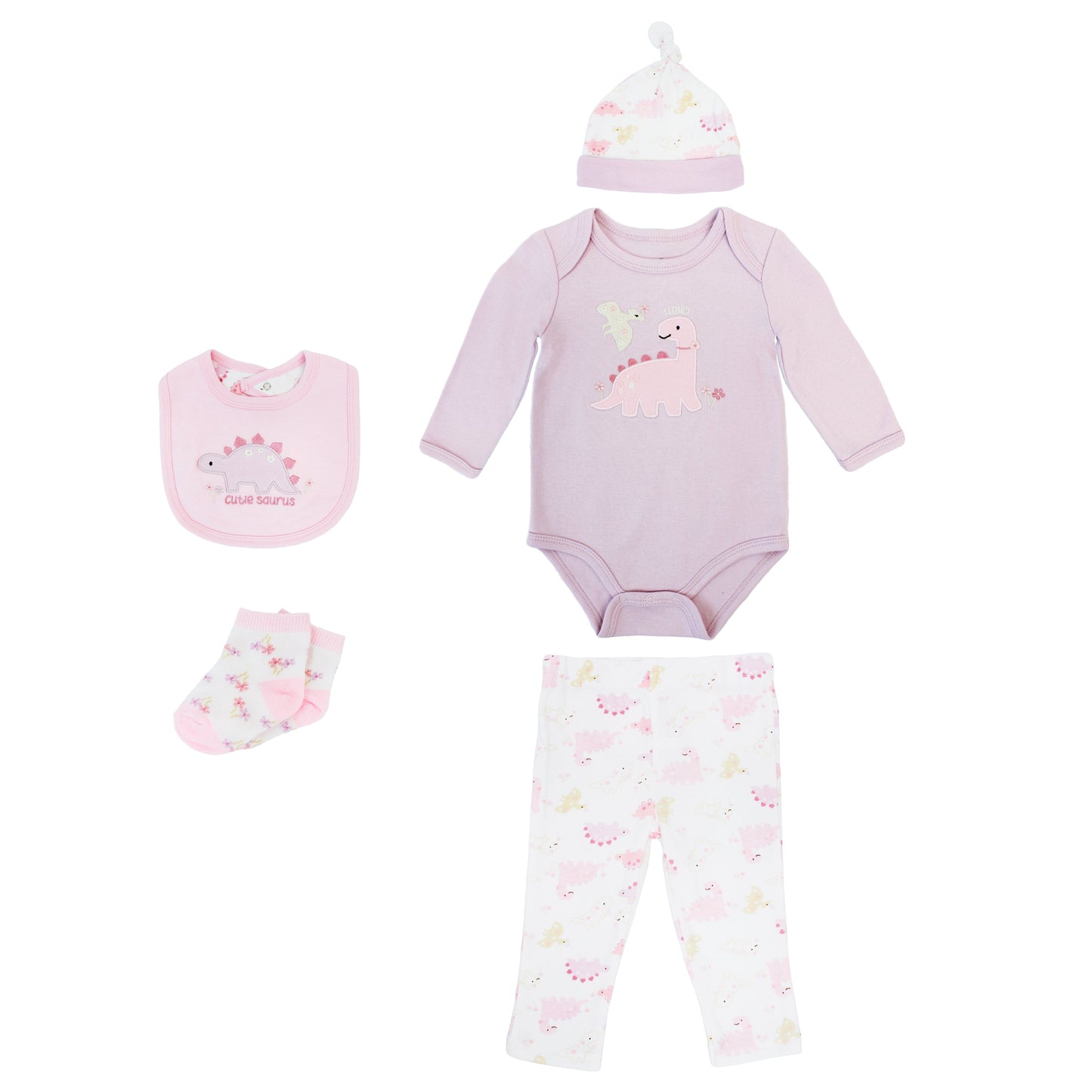 Conjunto Body P/ Bebe 5pzs