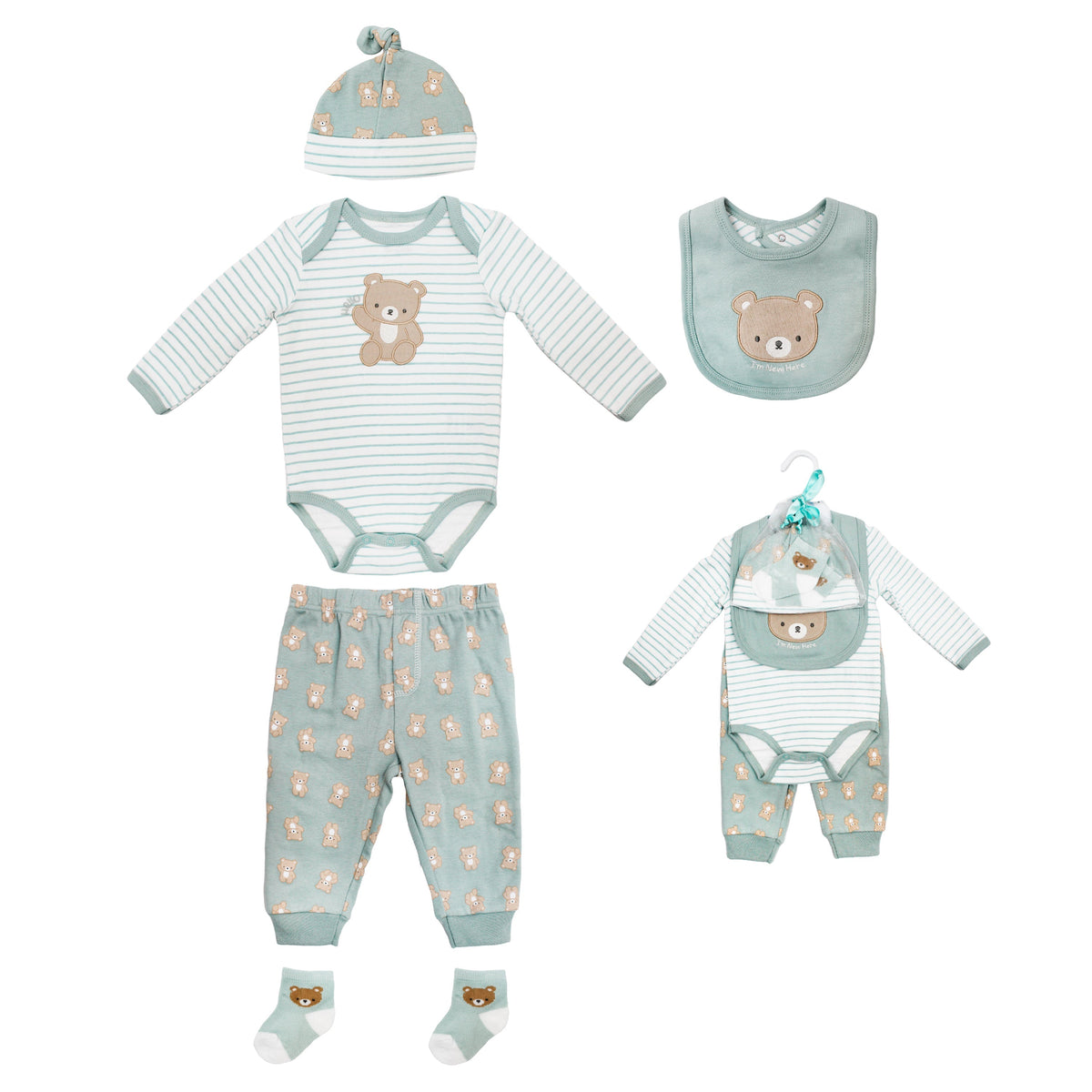 Body M/ L + Pantalon+ Medias+ Gorro