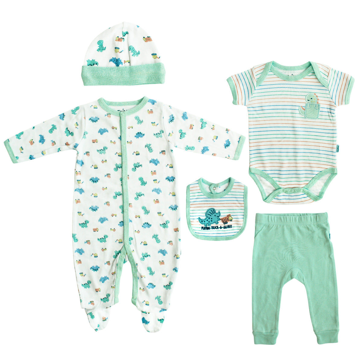 Conjunto Body P/ Bebe 5pzs