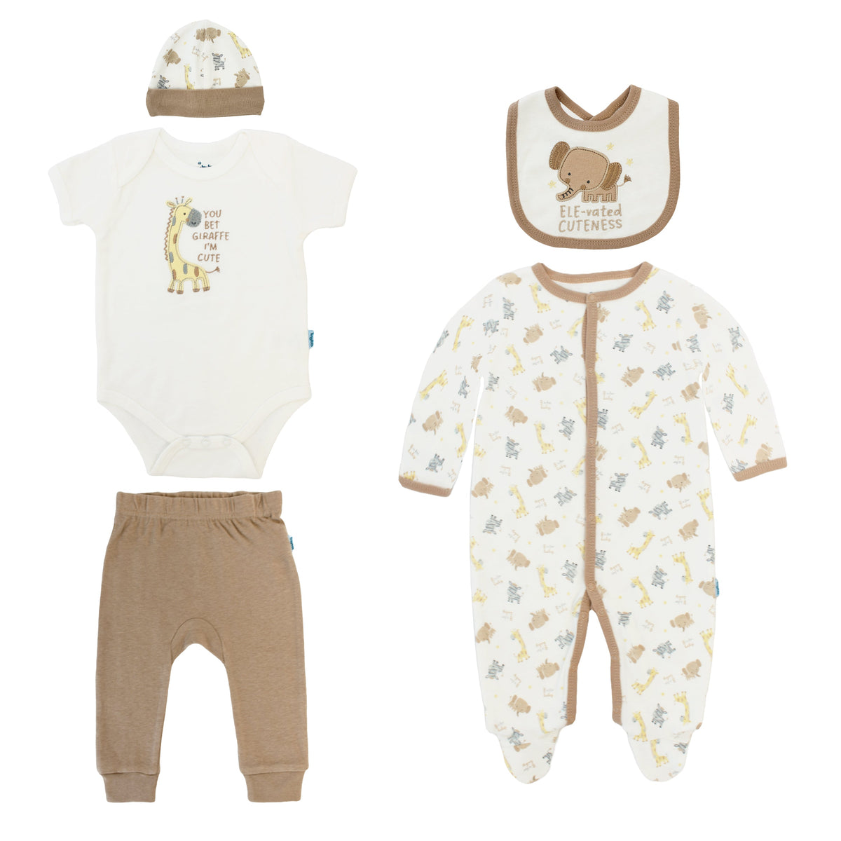 Conjunto Body P/ Bebe 5pzs