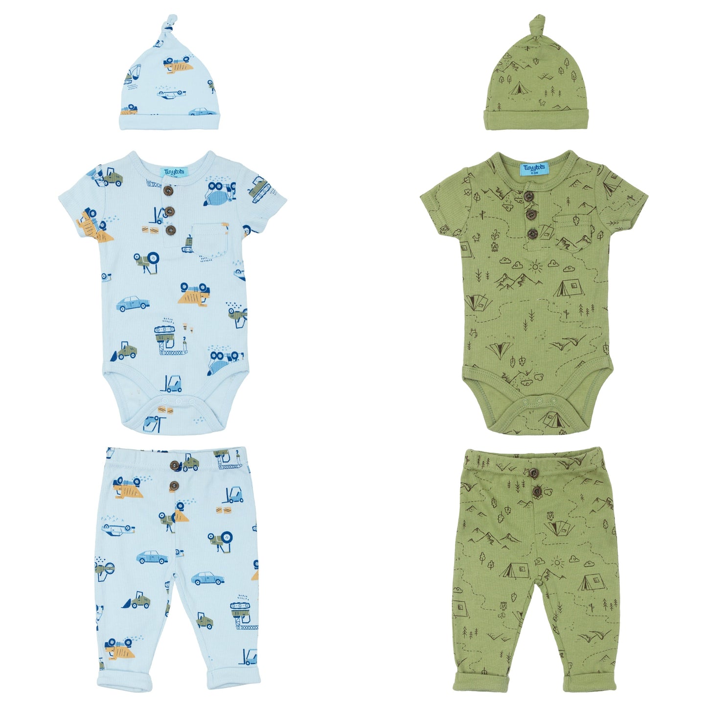 Body M/ C + Pantalon+ Gorro
