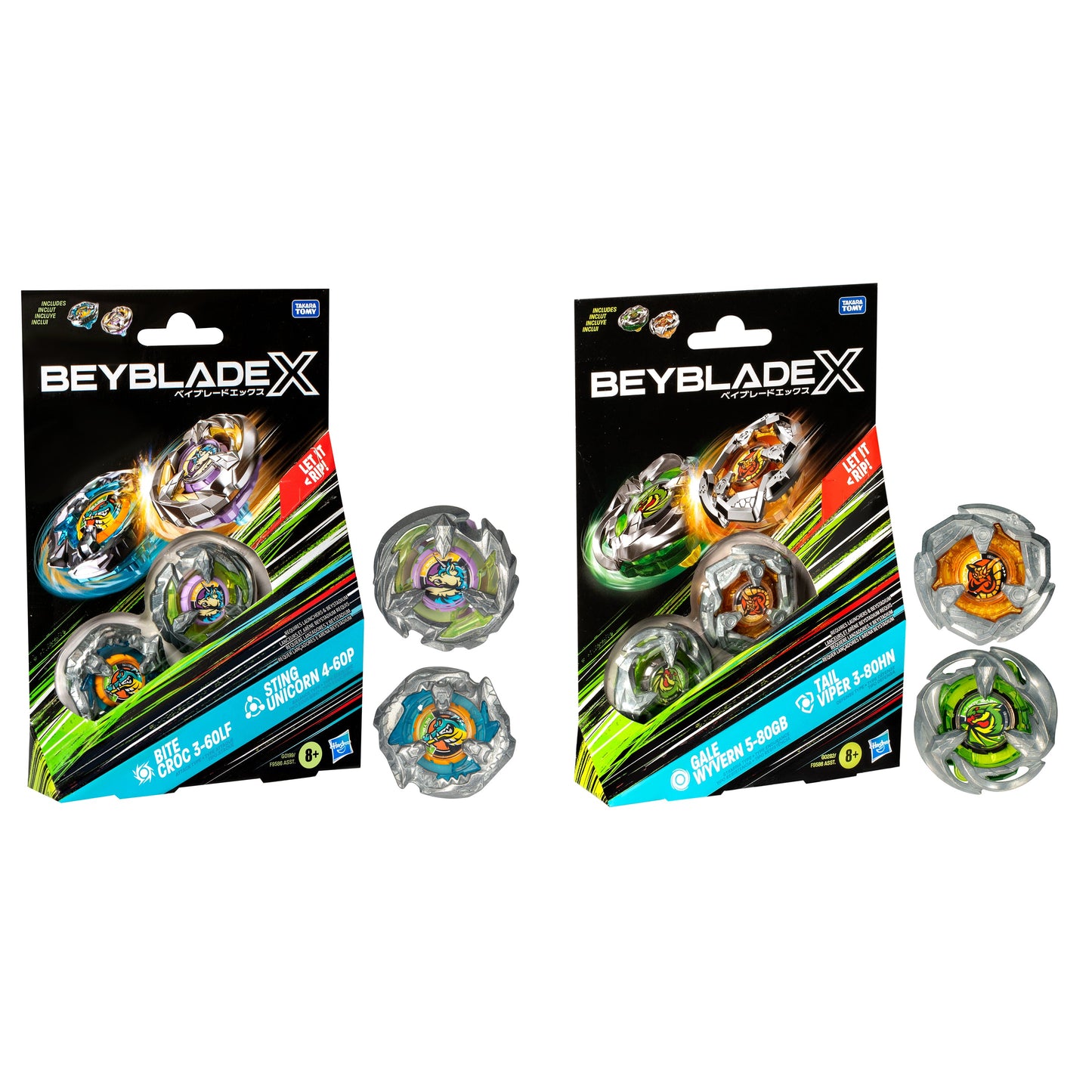 Paquetes Dual Beyblade X