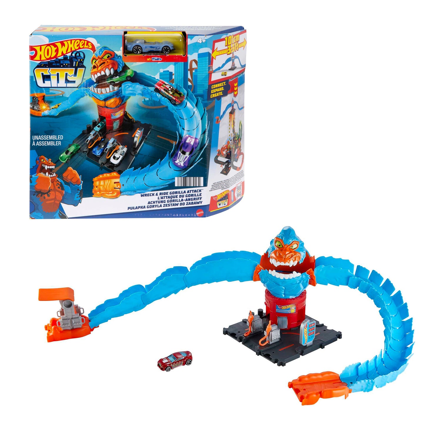 Pista de Gorila Hot Wheels