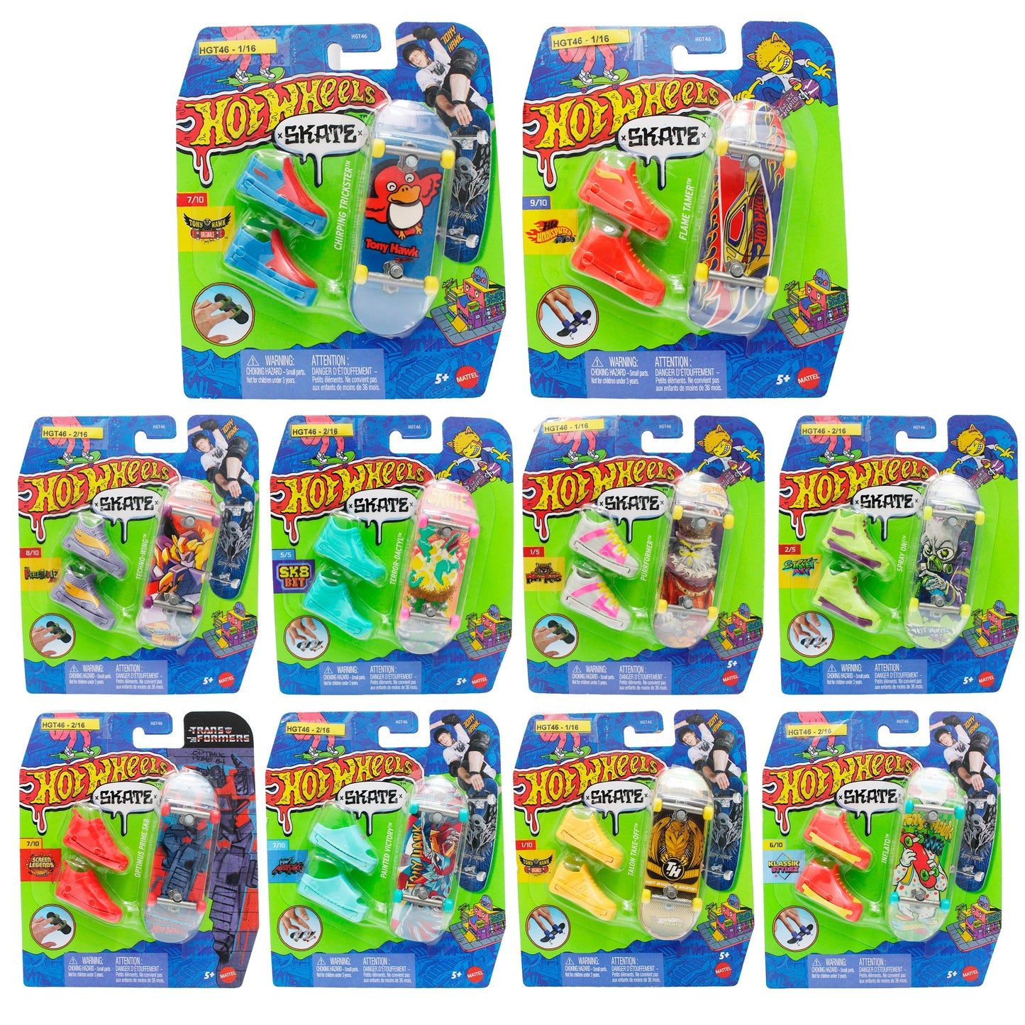Set Patineta y zapato Hot Wheels