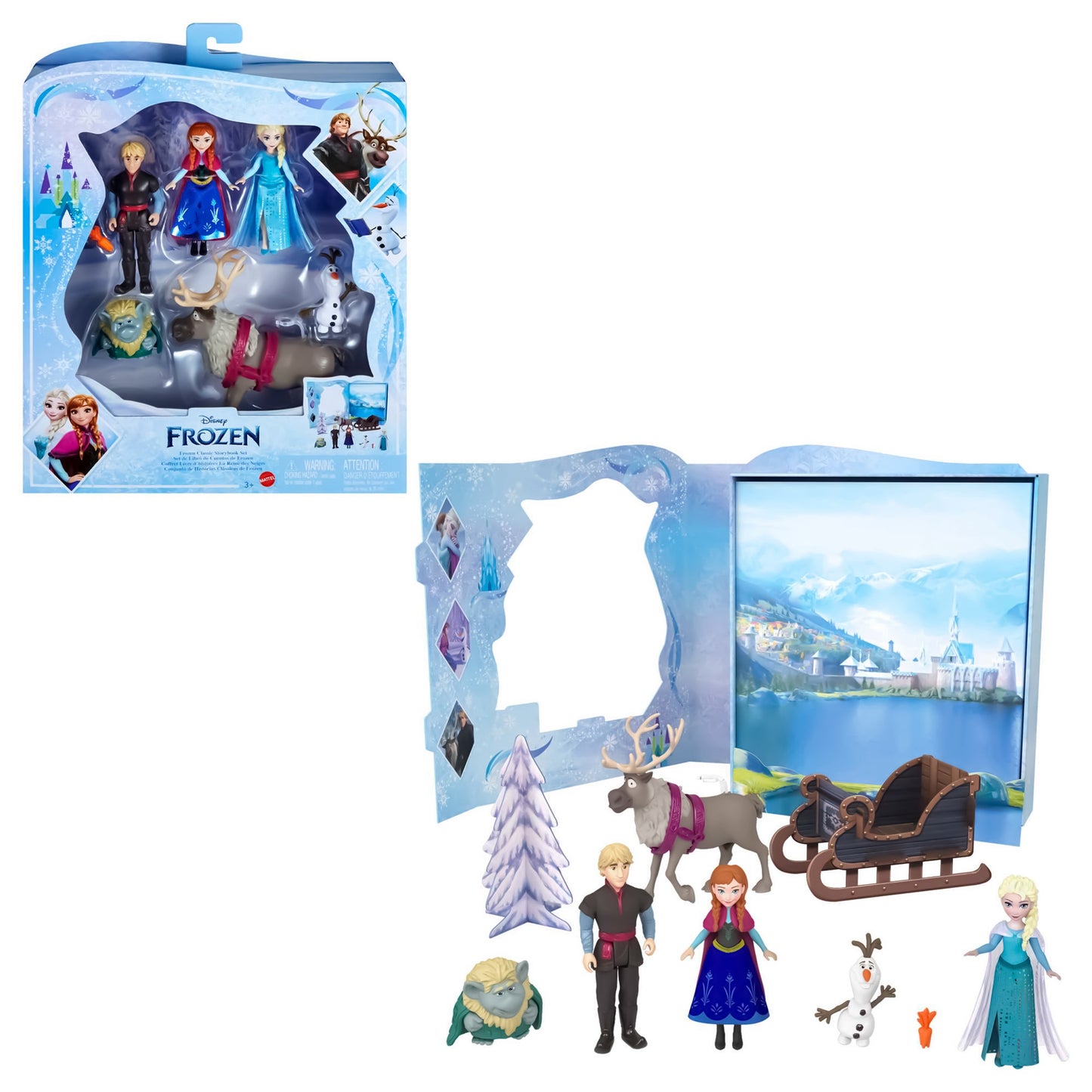 Set de libro de cuentos Frozen
