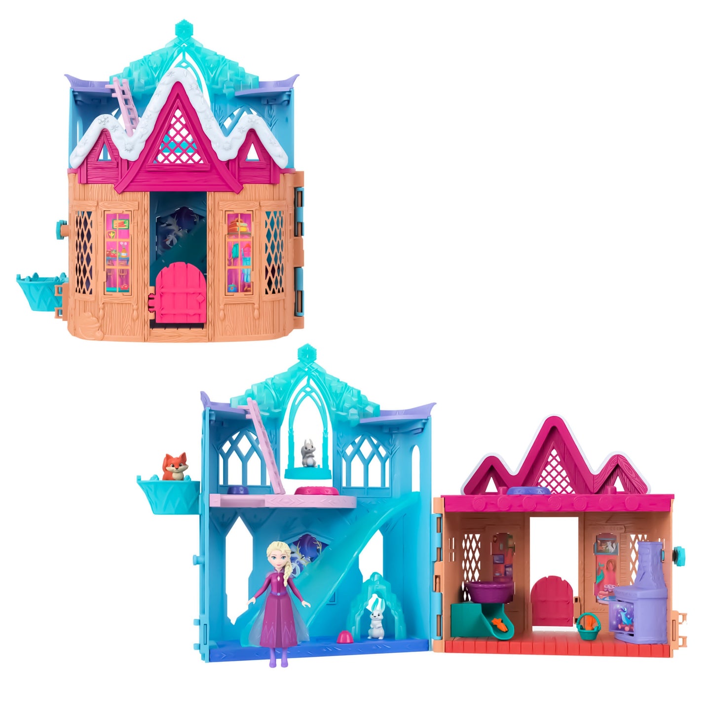 Set de entrenamiento de Animales Invierno Frozen