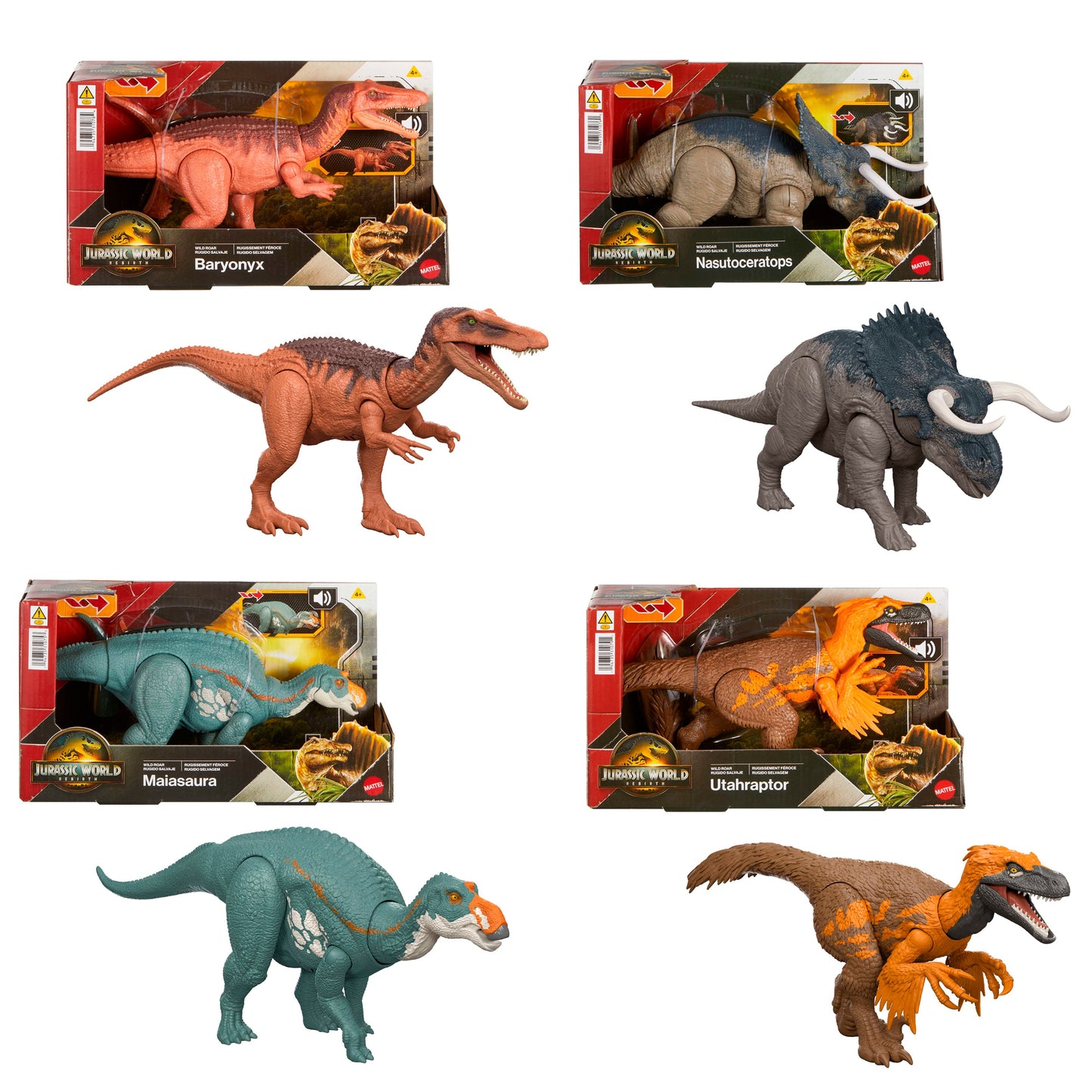 Dinosaurios Surtidos Con Sonido
