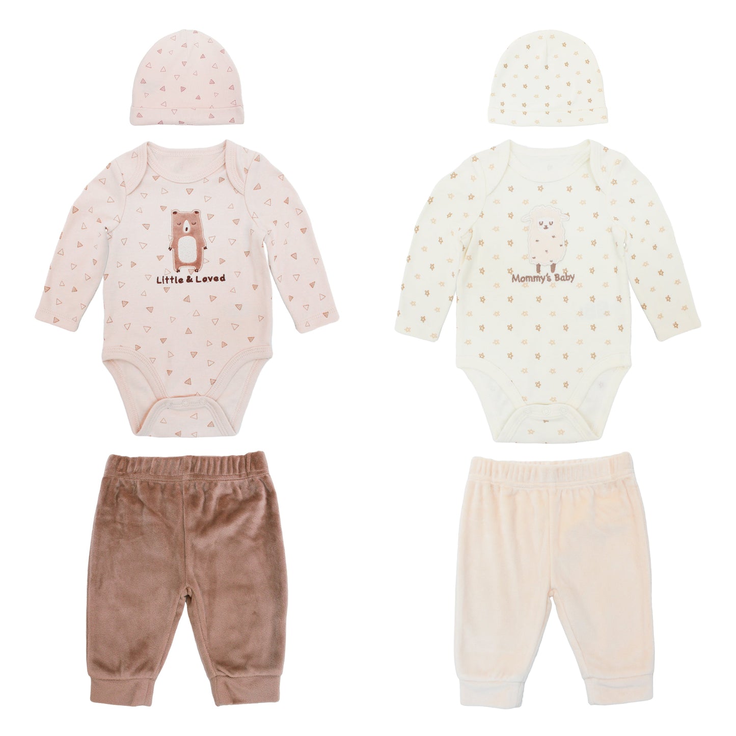 Body M/L + Pantalon+ Gorro 3pzs