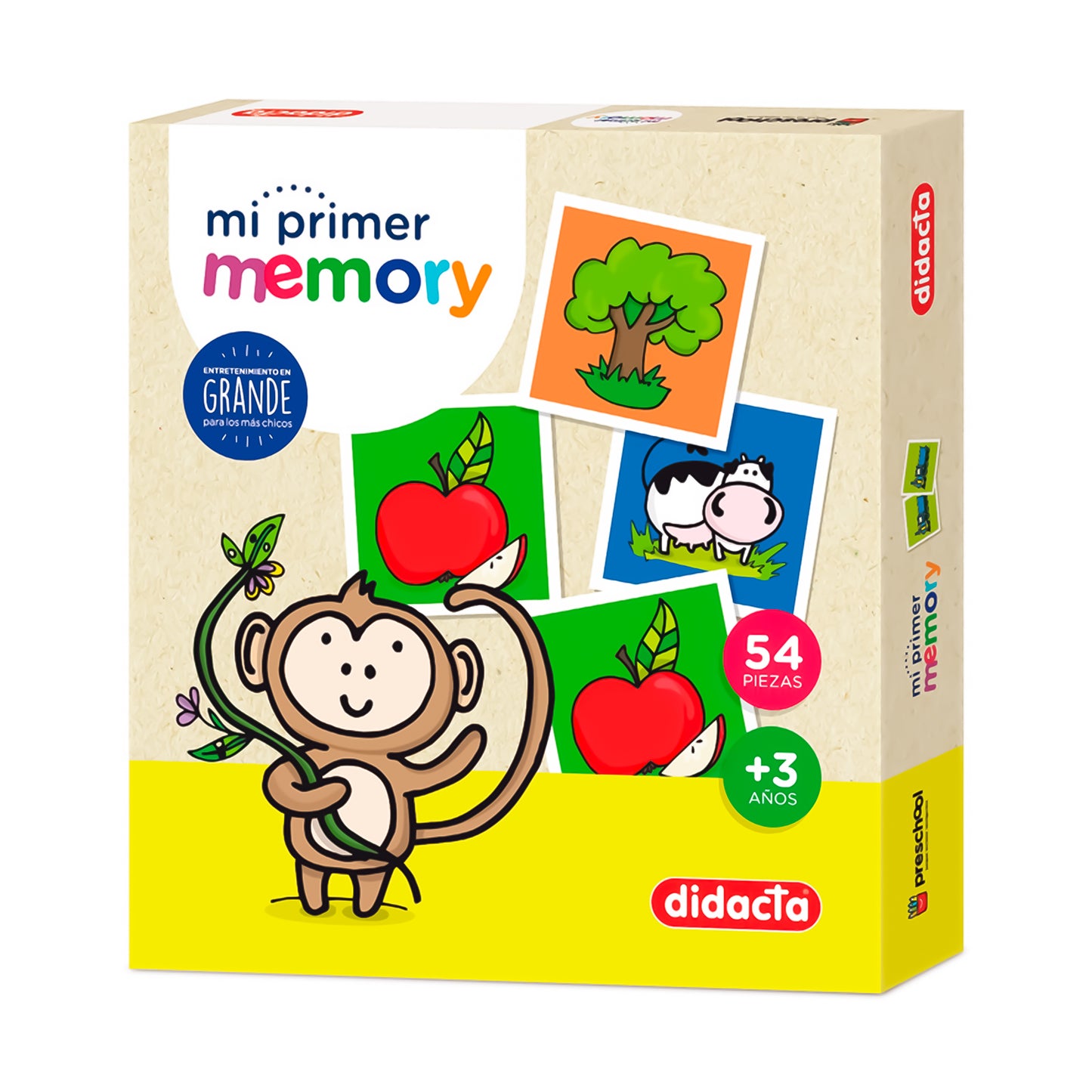 Juego de Memoria-Frutas/animales
